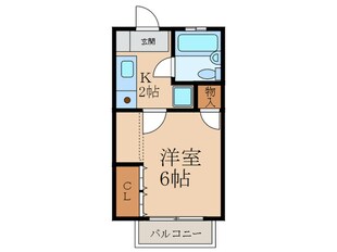 センチュリ－ハウスＡ棟の物件間取画像